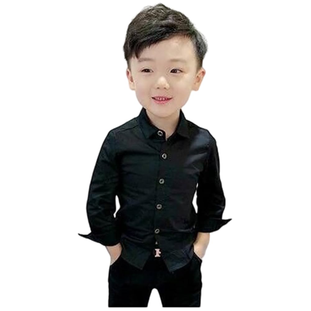 Amazon | [§zz．luxi] シャツ ワイシャツ 男の子